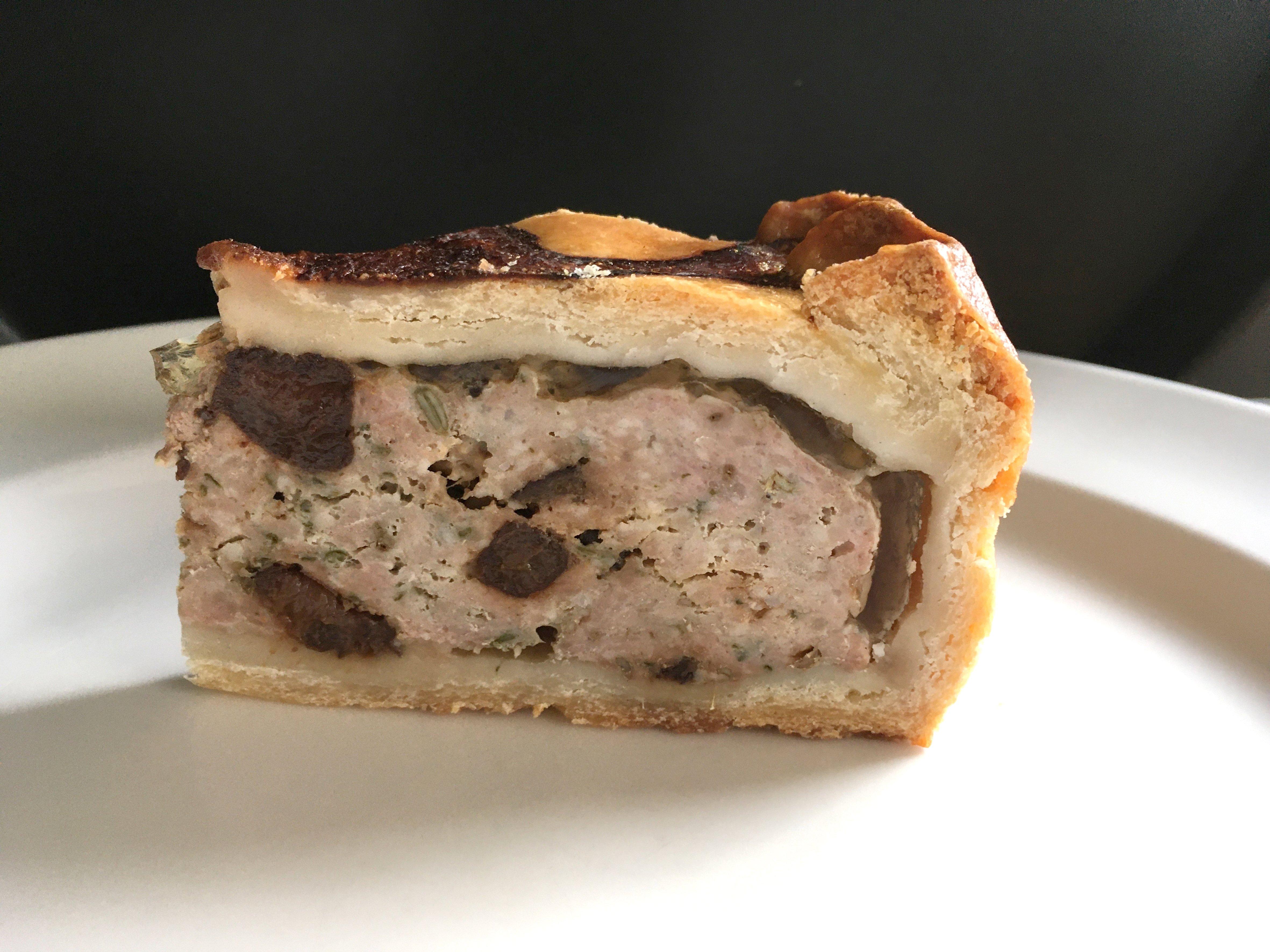 Pork pie with apple jelly Lawrence Murphy The News